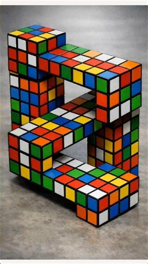 Colourfull Cubes infinity loop #animation #loop