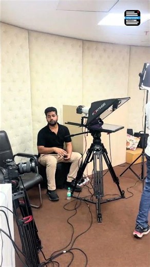 CBDT Podcast Shoot | 3 Camera Setup | Teleprompter Production Setup