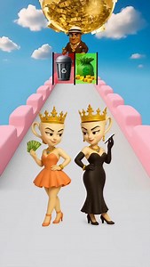 7.4K reactions · 3 comments | Build a Queen Run Challenge ‍♀️ with Ballerina Cappuccino ☕ – Part 2! 藍 #shorts #funny #viralvideo #viralshorts | Firstreel | Facebook