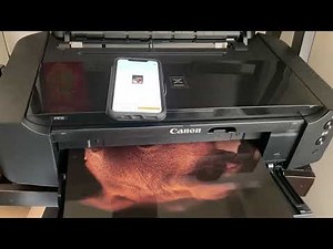 #Canon #Ip8720 13 x 19 Print Demo