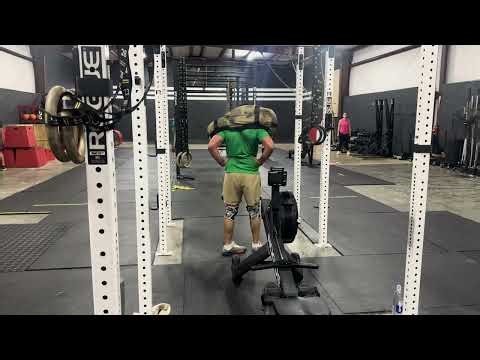 2000m Row, 400 Double Unders, 400' Weighted Walking Lunges* Partition the Work As Desired