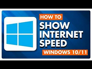 How To Show Internet Speed on Taskbar on Windows 10/11 | Net Speed Monitor for Windows 10/11
