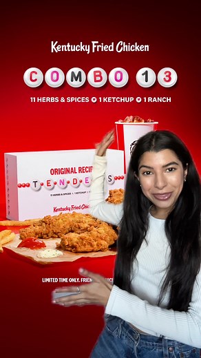 KFC Combo 13: A Love Story with Original Recipe Tenders