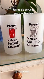 Jarras de cerveza personalizadas! #detallespersonalizados #regalospersonalizados #sublimacion