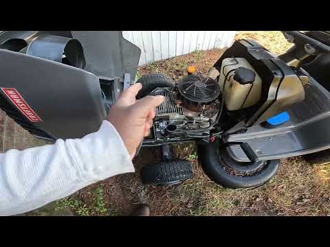 HELP!!! Craftsman LT1500 Riding Mower Carburetor Install #craftsman #mechanic #sears #carburetor