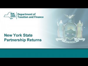 New York State Partnership Returns
