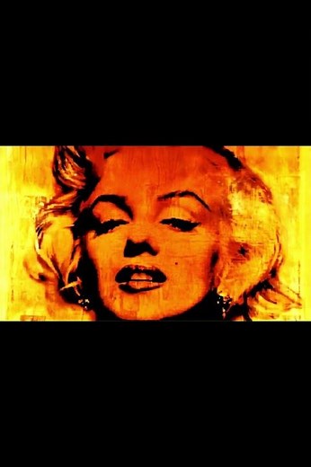 Fiery Marilyn Monroe in Pop Art Glamour- Vintage Vibes