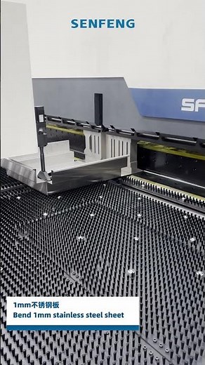 BDC2500 | Bending 1mm Stainless Steel Sheet