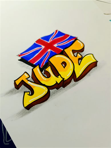 Create Your Name Art with Country Flags