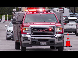 LACoFD Squad 407 & QRV 51 Responding