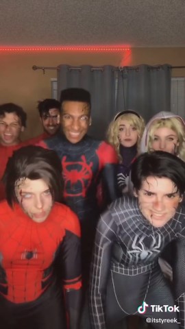 The Venomized Squad Featuring Spider-Man and Peni Parker