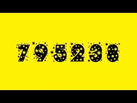 Numbers 1 to 1.4 million sped up