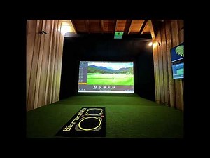 Revolutionize Your Home Golf Training with the Custom Trackman IO Simulator Installation