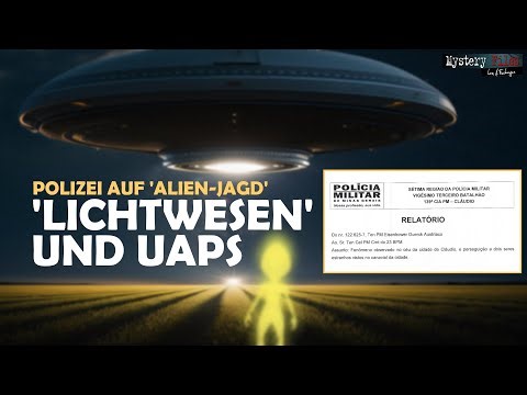 Police on "alien hunt" in Brazil: Fascinating UAP case in Minas Gerais (Varginha is located there)
