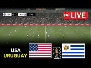 USA vs URUGUAY | International Friendly Football Match 2025 | PES 21 Simulation