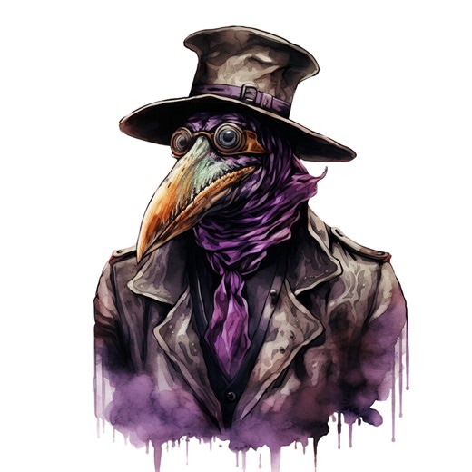 Plague Doctor Sticker Set 9 X 9 Cm Car Stickers Medieval Gothic Decoration Waterproof Vinyl Steampunk Gift - Etsy