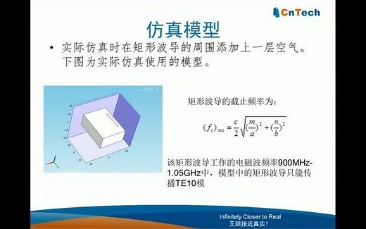 径向开槽矩形波导模型 RF_rectangular_waveguide