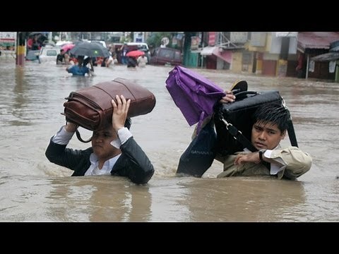 Philippines capital Manila hit by heavy flooding