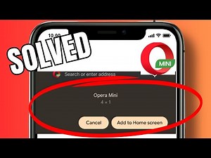 How to change the default search engine in Opera Mini