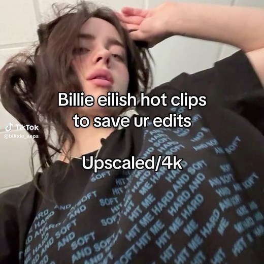 Billie Eilish Hot Clips for Your Edits