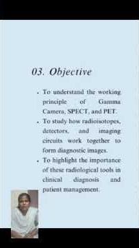 case study: Gamma camera in nuclear medicine imaging