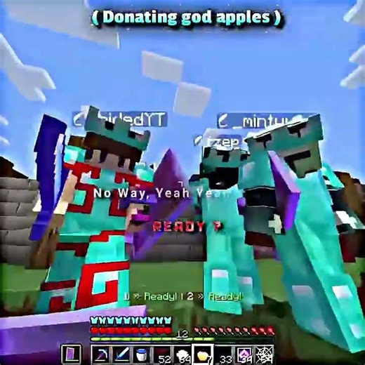 Sharpness kindness before the kill 💀 #minecraft #edit #shorts 1