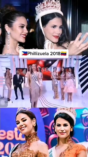Miss Internacional 2018🇻🇪 and Miss Universe 2018🇵🇭🤩#fashion #catwalk #missuniverse #pasarela #diva #regia #india #méxico #world #panama #venezuela #mexico #philippines #usa #sa #vietnam