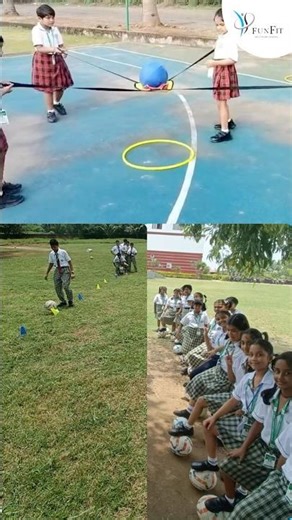 Skill Building Activities For School Students | PE Games #sports #kids #physicaleducation