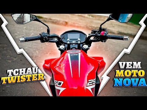 CB TWISTER FOI EMBORA - VOU COMPRAR UMA MOTO NOVA
