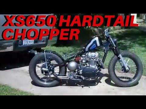 YAMAHA XS650 BOBBER | Custom Hardtail Chopper