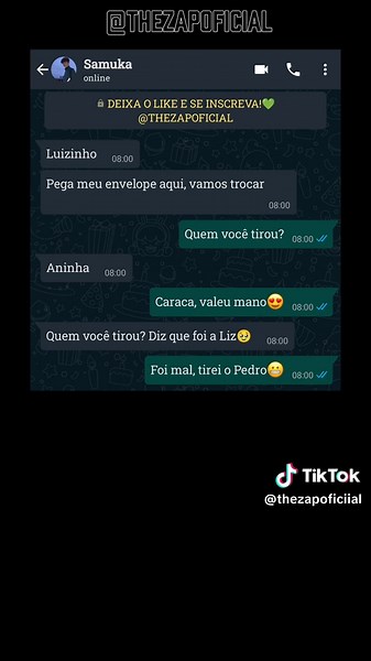 Meia dúzia de lápis!🗿🍷- Parte 16 - T.2 #whatsapp #thezap #conversasdewhats #engracado