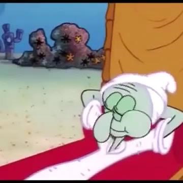 Eine Wassermelone - Thaddäus als Geist | Spongebob