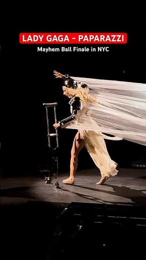 📸 LADY GAGA - PAPARAZZI: LIVE Performance at the MAYHEM BALL Finale at MSG in NYC #mayhem