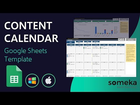 Content Calendar Template | Google Sheets Template Every Marketer Needs