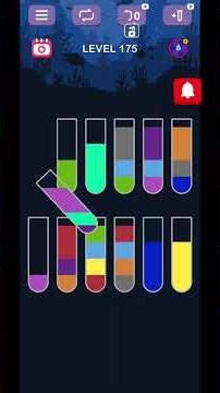 "WATER SORT PUZZLE LEVEL 175: The SORTING SURGE! 💧⚡ Can You HANDLE the SPEED? 🧩😱"#shorts