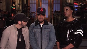 SNL tomorrow with host Chance The Rapper! | Eminem
