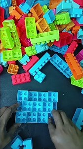 Satisfying DIY LEGO Table Build | LEGO Building Blocks Video #buildingblocks #Shorts