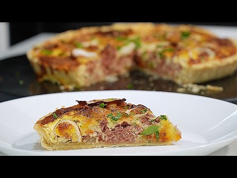 Corned BEEF and Onion Quiche DELICIOUS and HEARTY dish perfect for any meal