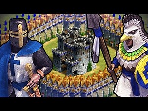 Can 20,000 Aztecs Eagle Warriors Destroy Teutons Last Stand? (AoE2)