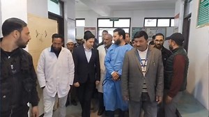 7.1K views · 83 reactions | DC Kulgam Athar Aamir Khan visits PHC Devsar, reviews facilities & ongoing works During the visit, DC inspected various sections of the hospital and reviewed the status of essential services, availability of medical equipment, and overall manpower. | Voice of kulgam | Facebook