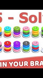 Color Hoop Stack - Level 185