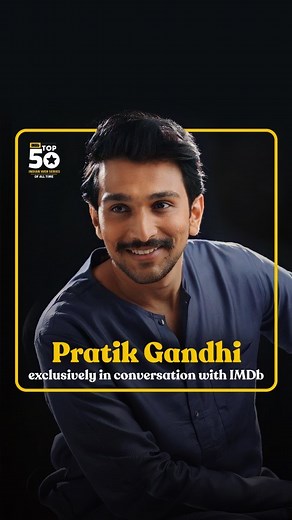 IMDb India on Instagram: "Here's @pratikgandhiofficial sharing an unexpected coincidence that chanced upon him during the shoot of @hansalmehta's Scam 1992: The Harshad Mehta Story, ranking at #3 in IMDb’s Top 50 Indian Web Series 💸✨ 🎬: Scam 1992 : The Harshad Mehta Story | Sony LIV The rankings of the Top 50 Most Popular Indian Web Series of all time are determined by the page views of IMDb customers in India between January 1, 2018 to May 10, 2023"