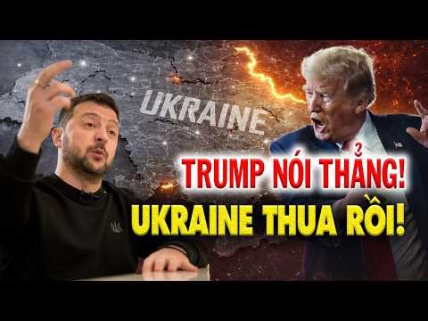 Tin nóng 16/3 : Trump thừa nhận Ukraine đang thua, Nhà Trắng rúng động!