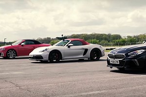 BMW Z4 VS Porsche Boxster VS Audi TT-S