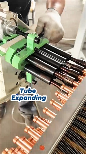 BOBOMACHINE | Protable Heat Exchanger Coil Tube Expanding Machine From China #bobomachine #heatexchanger #refrigeration #evaporator #coiltubeexpander... | Instagram