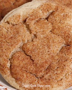 https://sugargeekshow.com/recipe/soft-and-chewy-snickerdoodles/ The secret to a perfect snickerdoodle is cream of tartar for that classic tang, and a special mixing method to get that chewy texture. They're soft, flavorful and have a perfectly crinkled top covered in sparkly cinnamon sugar. Takes less than 30 minutes to make and bake! | Sugar Geek Show
