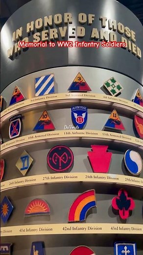 US Army Infantry Div Insignia patches WW2 #usarmy #insignia #military #ww2 #worldwar2 #memorial #fyp