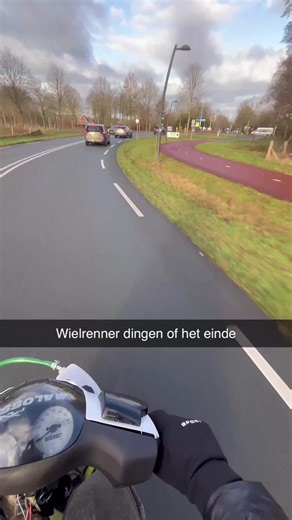 Snelheid en Spanning: Achtervolging met Wielrenners