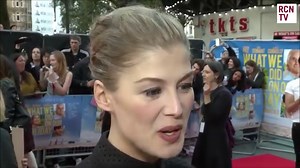 What We Did on Our Holiday interview, 2014 | Rosamund Pike