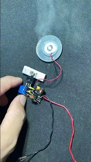 DIY Mini Mist Maker | Simple Ultrasonic Fogger